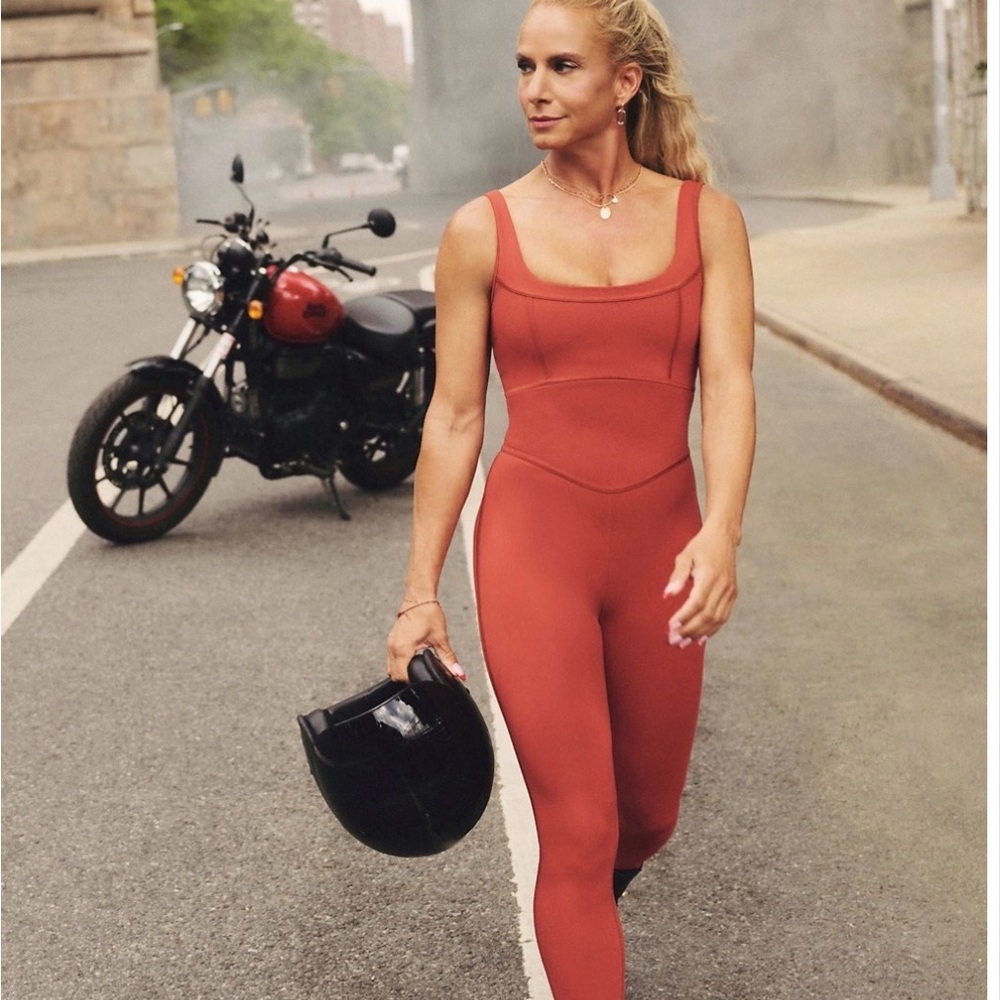 Fabletics “Madder” Frame Jumpsuit Size Small Like New